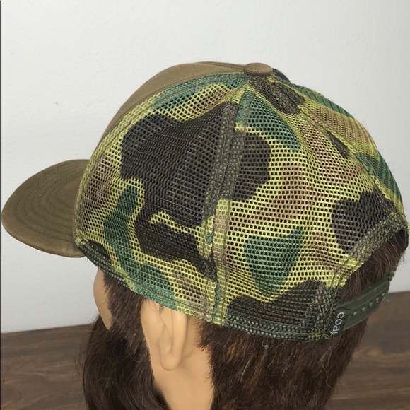 Distressed Coal RV Camouflage SnapBack Hat - Picture 7 of 11